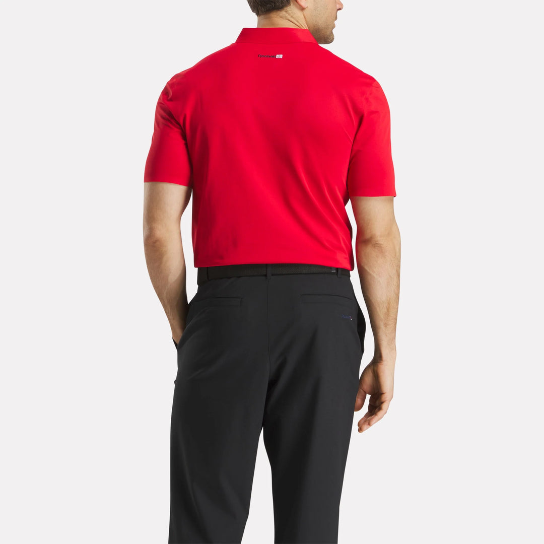 Reebok Men's Short Sleeve Bonded Micro Pique Polo Shirt