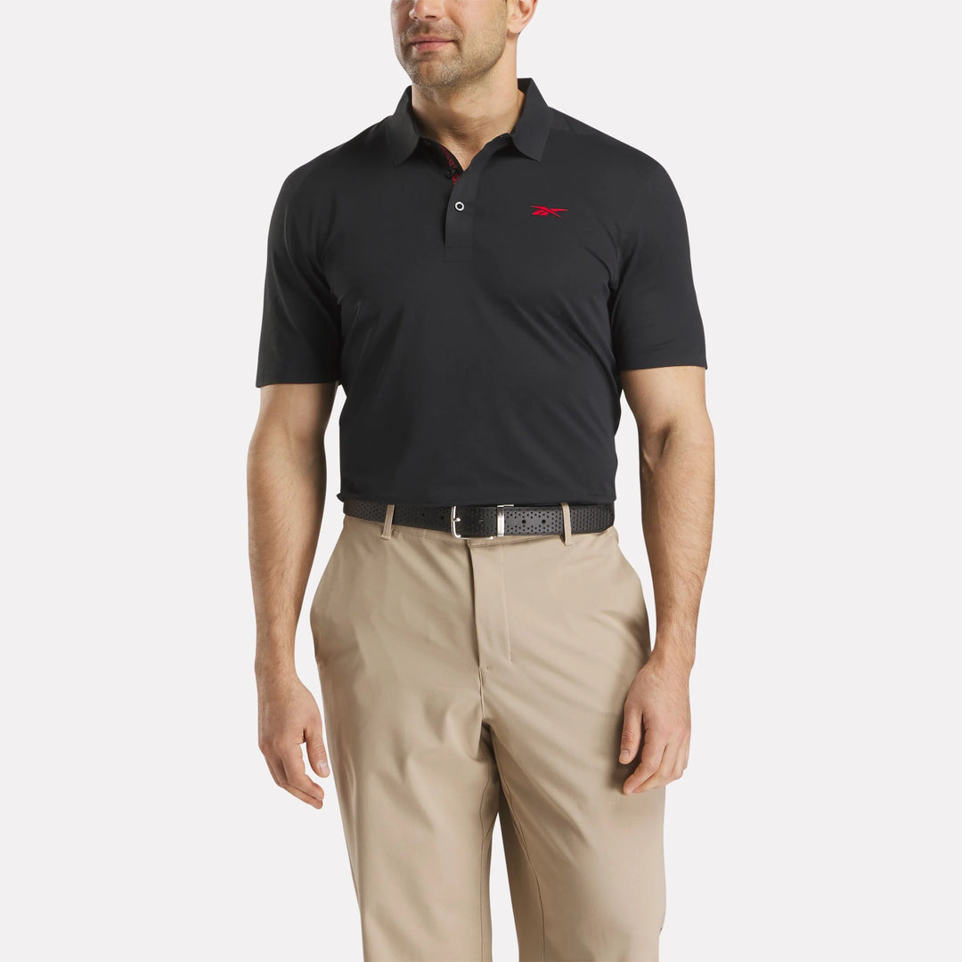 Reebok Men's Short Sleeve Bonded Micro Pique Polo Shirt
