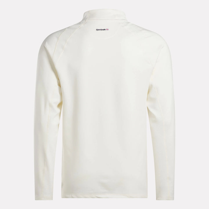 Reebok Men's Long Sleeve Aero Flex 1/4 Zip Pullover Top