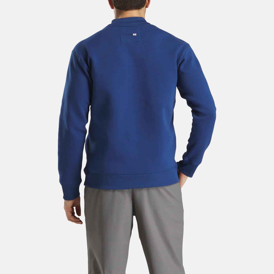 Reebok Men's Long Sleeve Signature Legacy Crest Pullover Top