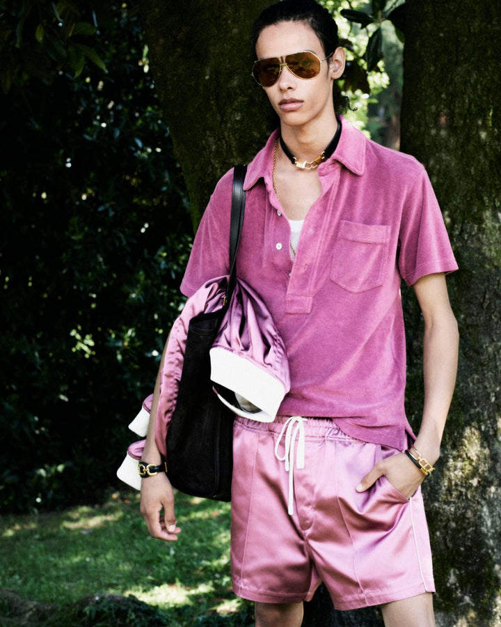 TOM FORD TOWELLING POLO