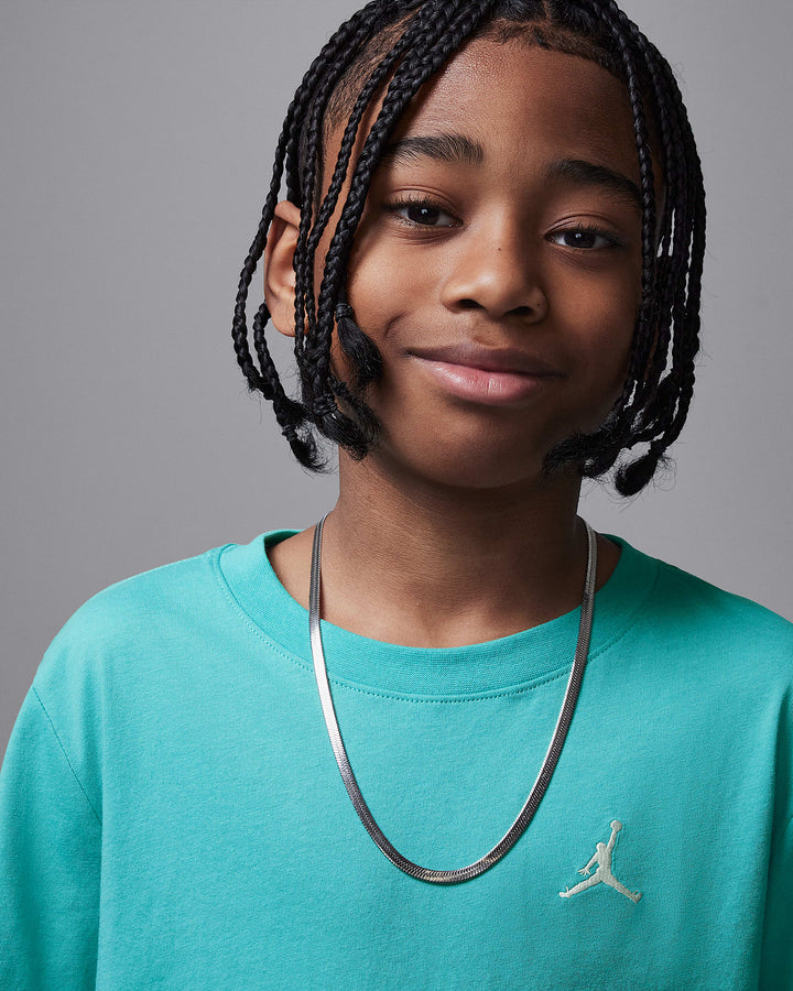 NIKE Jordan Big Kids' Jumpman Air Embroidered T-Shirt