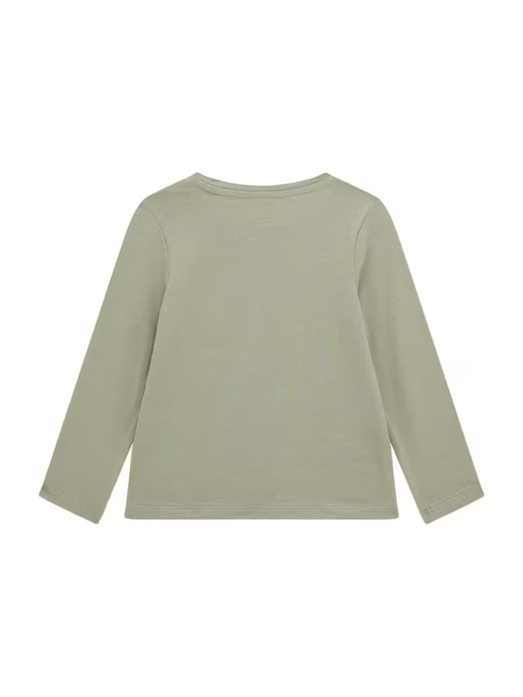 Guess Eco Logo Long-Sleeve Tee (3M-7)