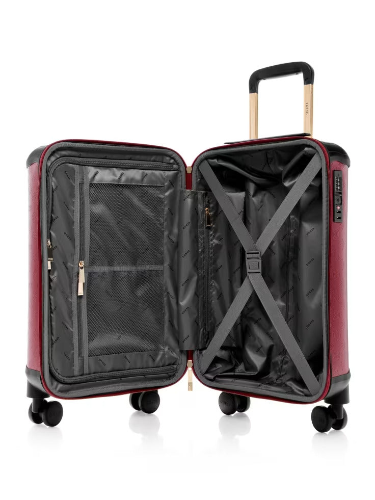 Guess Wilder Peony 20" 8-Wheel Suitcase