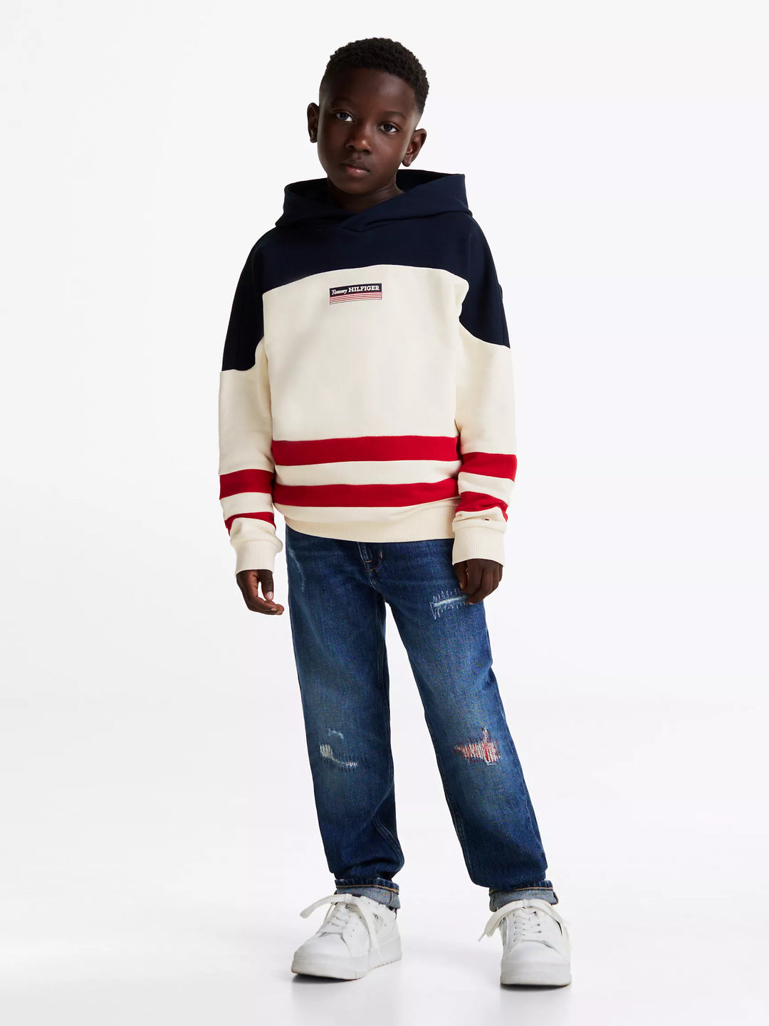 Tommy Hilfiger Kids' Distressed Stretch Skater Jean