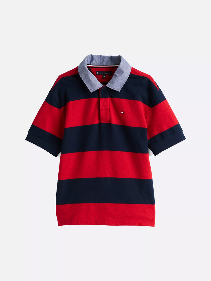 Tommy Hilfiger Kids' Rugby Stripe Polo