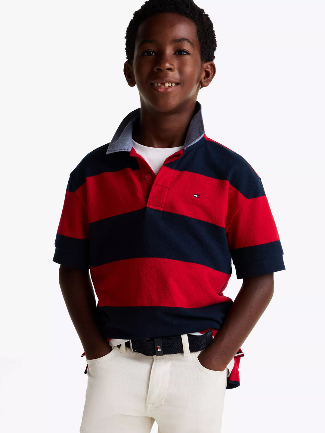 Tommy Hilfiger Kids' Rugby Stripe Polo