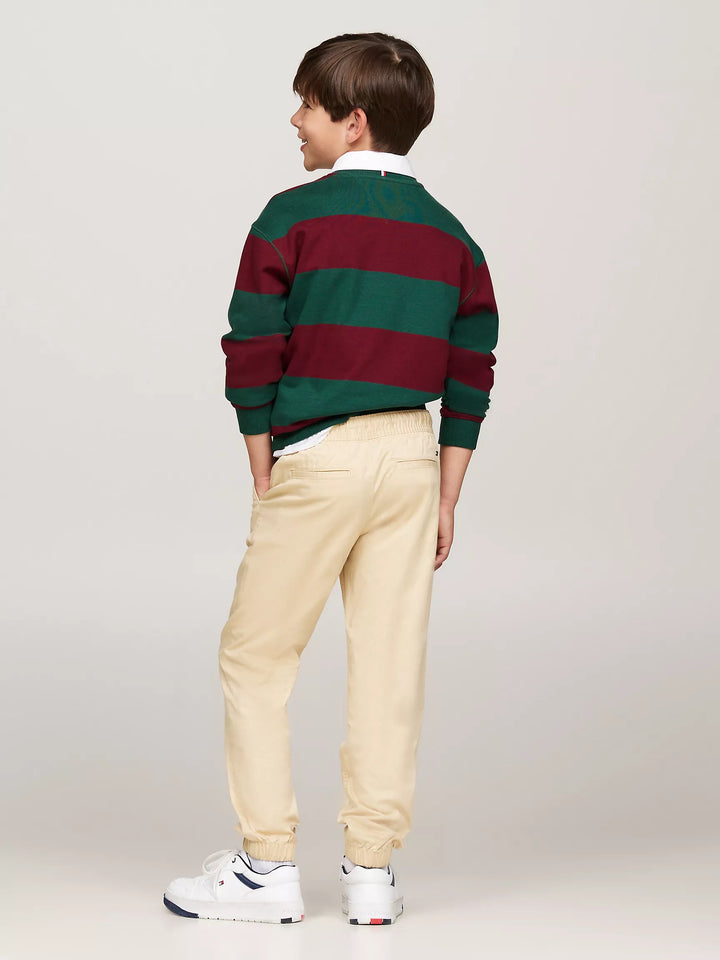 Tommy Hilfiger Kids' Stretch-Cotton Jogger