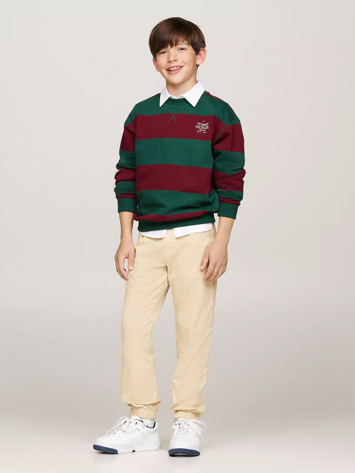 Tommy Hilfiger Kids' Stretch-Cotton Jogger