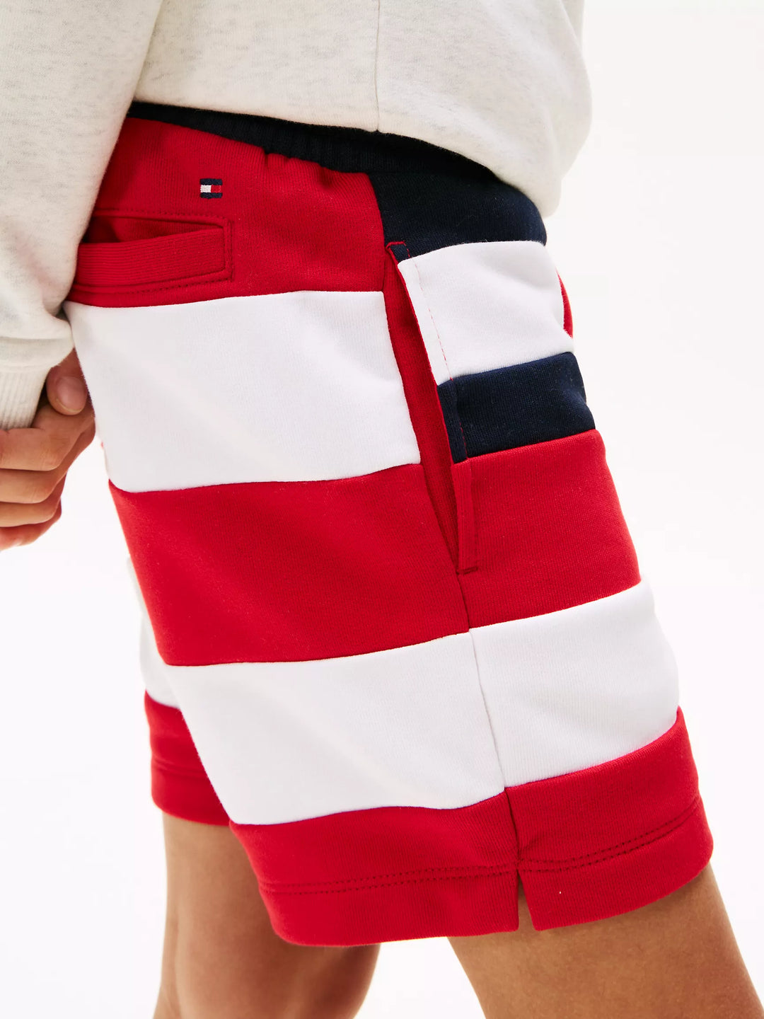 Tommy Hilfiger Kids' Block Stripe Sweatshort