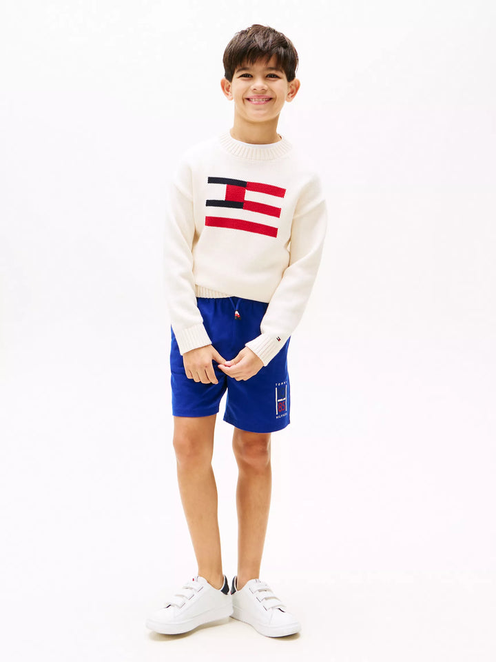 Tommy Hilfiger Kids' 85 Graphic Sweatshort