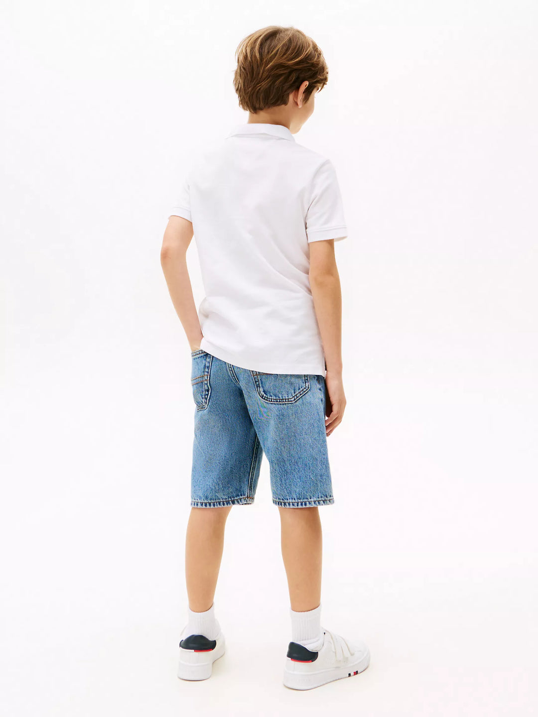 Tommy Hilfiger Kids' Colorblock Flag Polo