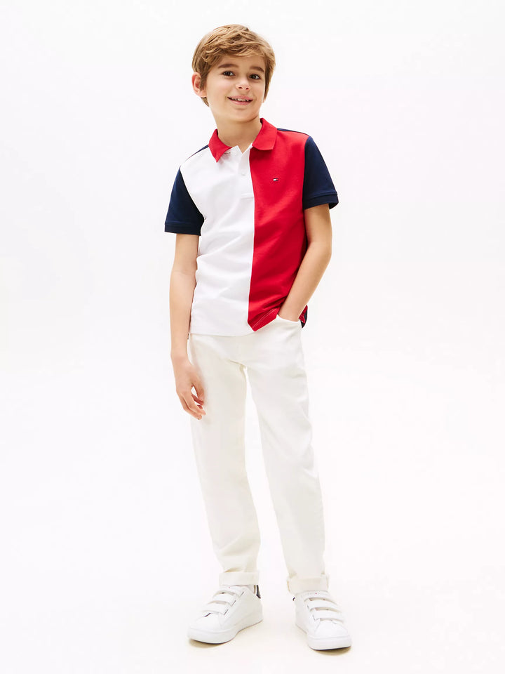 Tommy Hilfiger Kids' Colorblock Polo