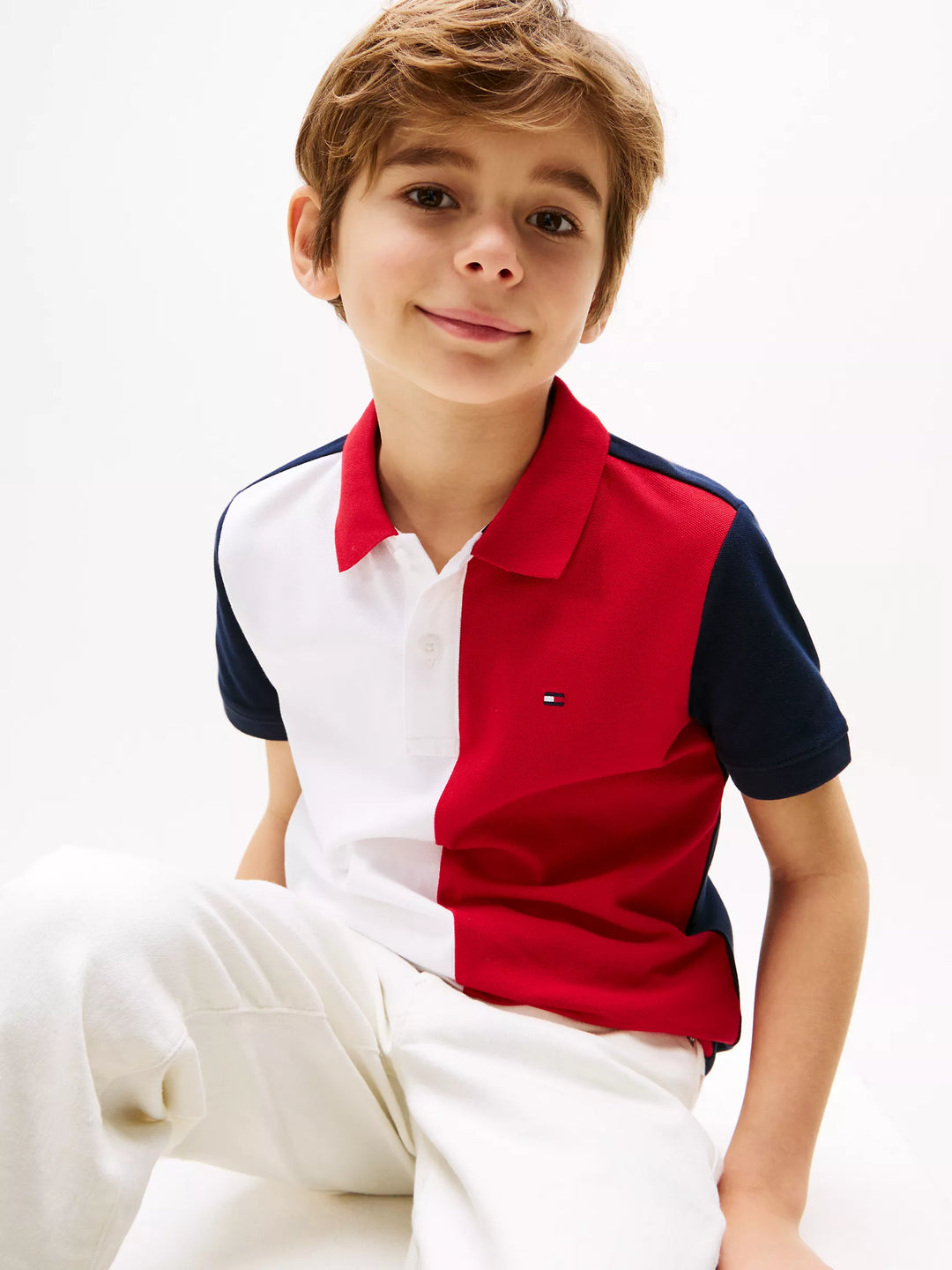 Tommy Hilfiger Kids' Colorblock Polo