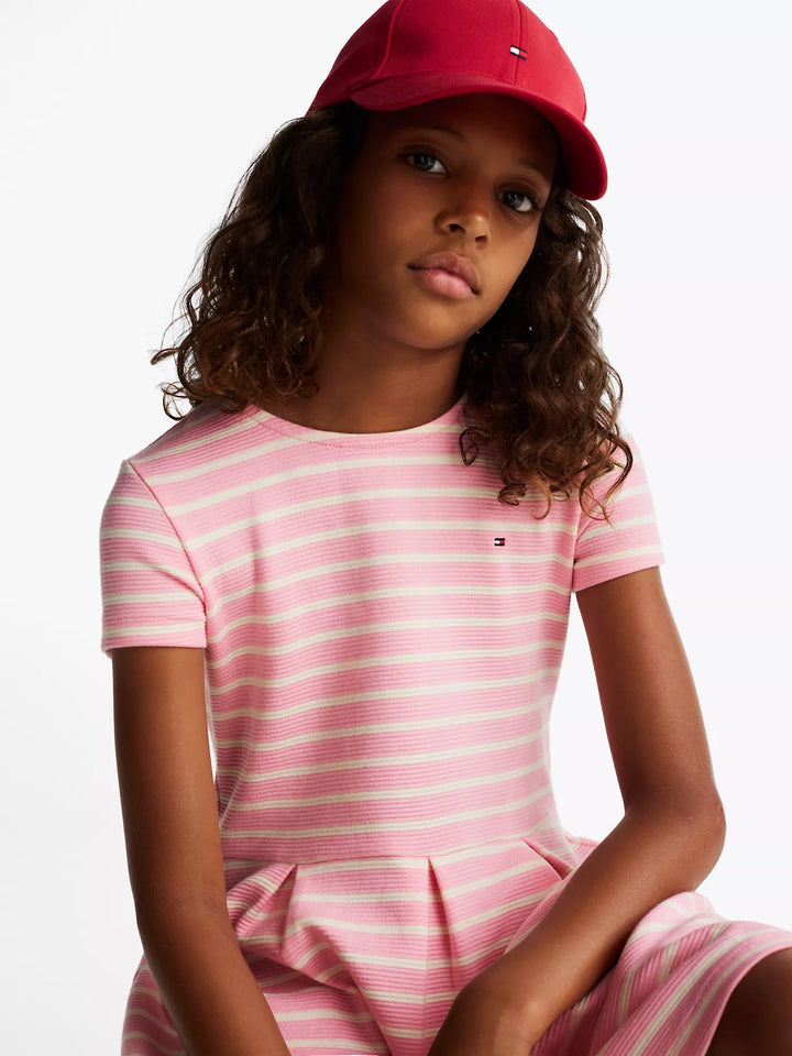 Tommy Hilfiger Kids' Short-Sleeve Skater Dress