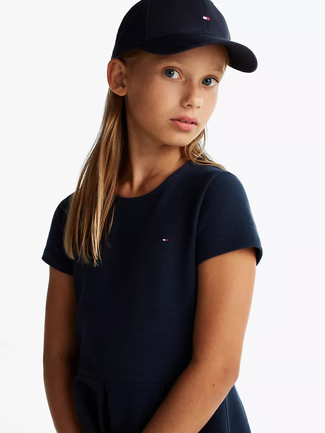 Tommy Hilfiger Kids' Short-Sleeve Skater Dress