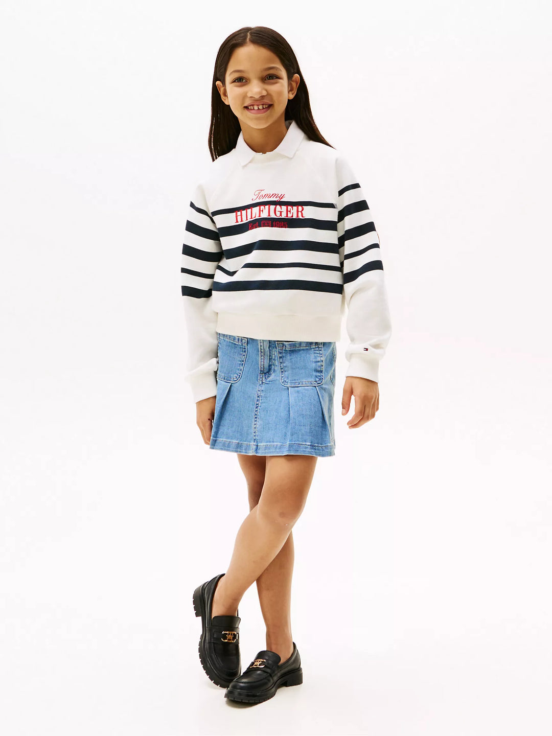 Tommy Hilfiger Kids' Embroidered Logo Sweatshirt