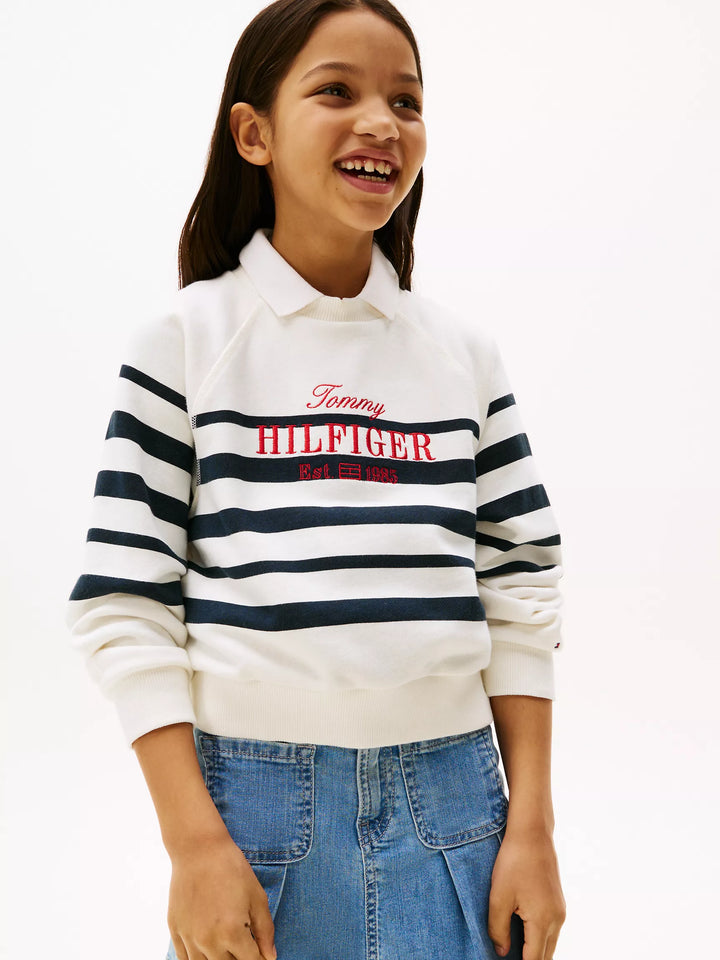 Tommy Hilfiger Kids' Embroidered Logo Sweatshirt