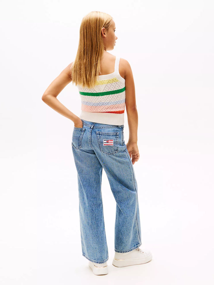 Tommy Hilfiger Kids' Crochet Sweater Tank