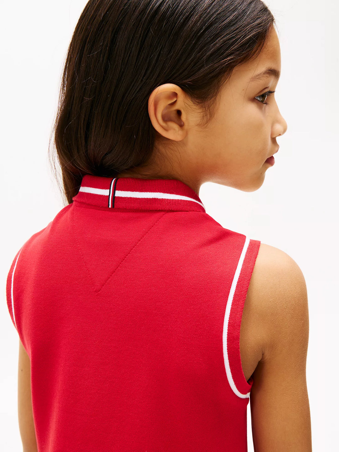 Tommy Hilfiger Kids' Sleeveless Stretch Polo Dress