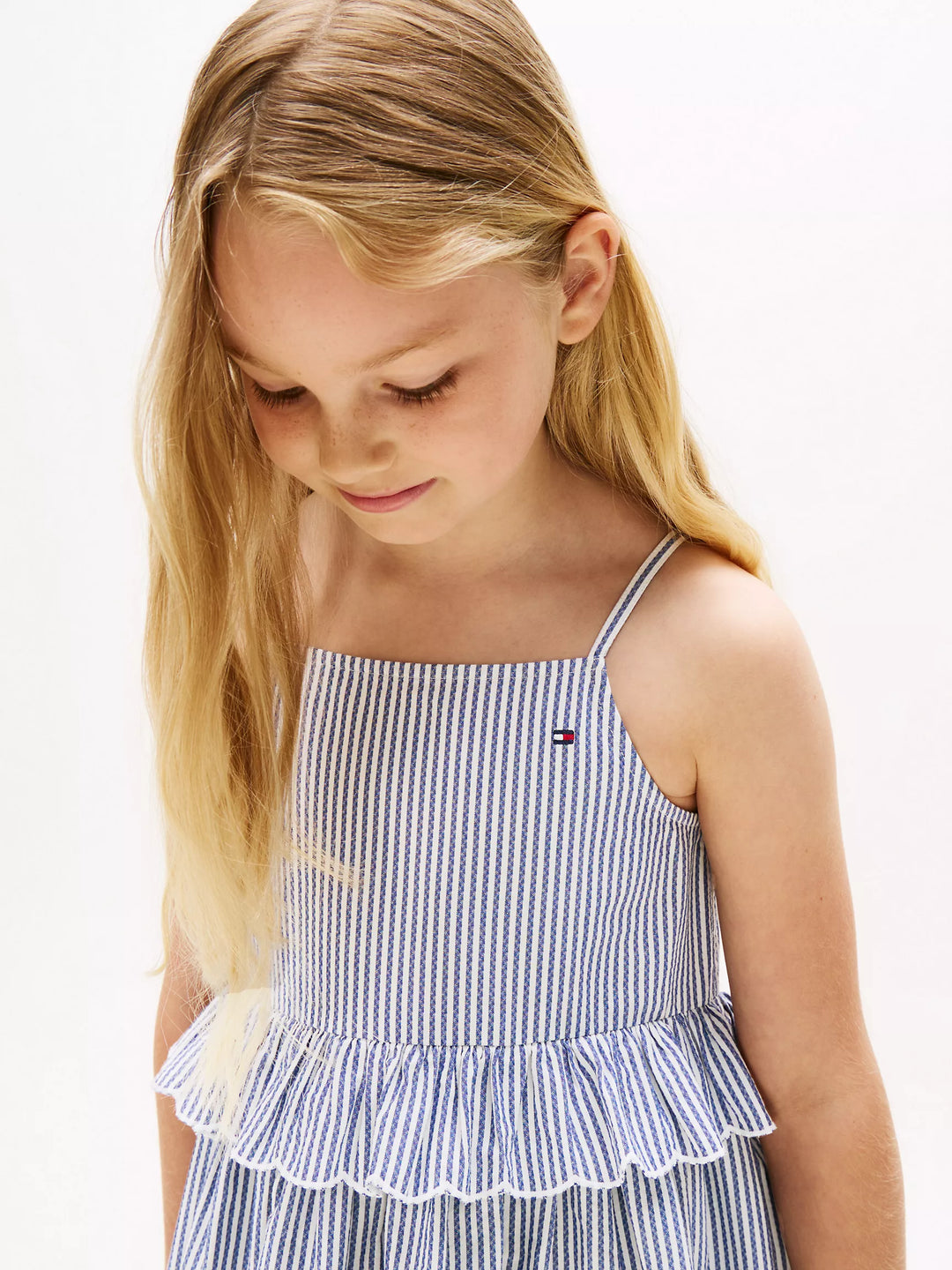Tommy Hilfiger Kids' Stripe Sleeveless Dress