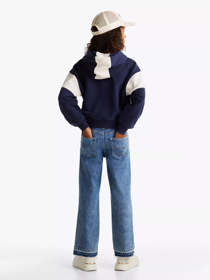 Tommy Hilfiger Kids' Varsity Colorblock Logo Hoodie