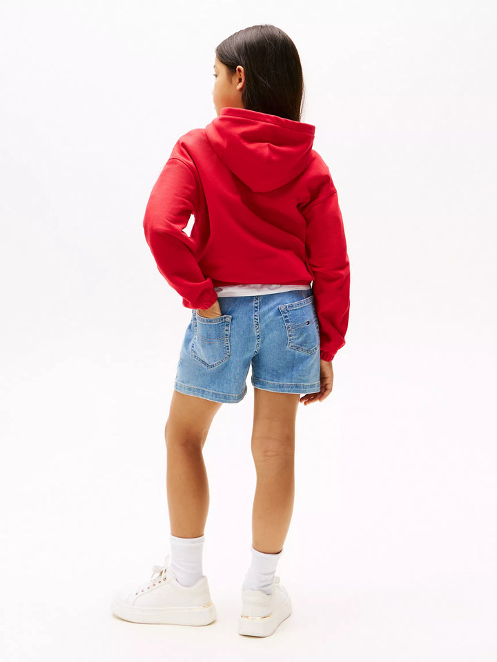 Tommy Hilfiger Kids' Sequin Flag Logo Hoodie