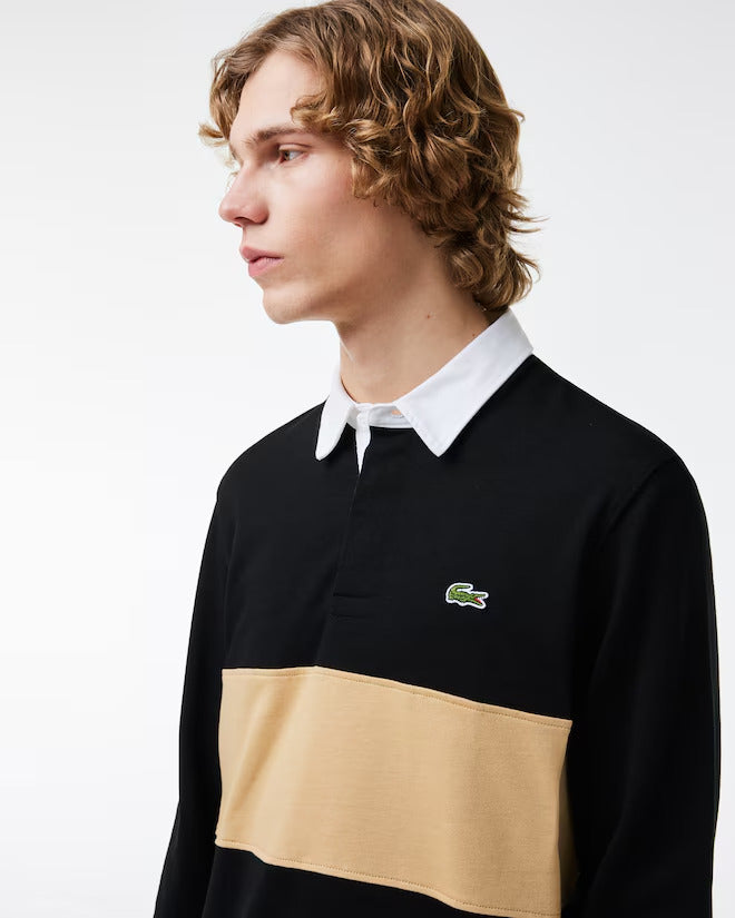 Lacoste Men's Relaxed Fit Cotton Rugby Shirt