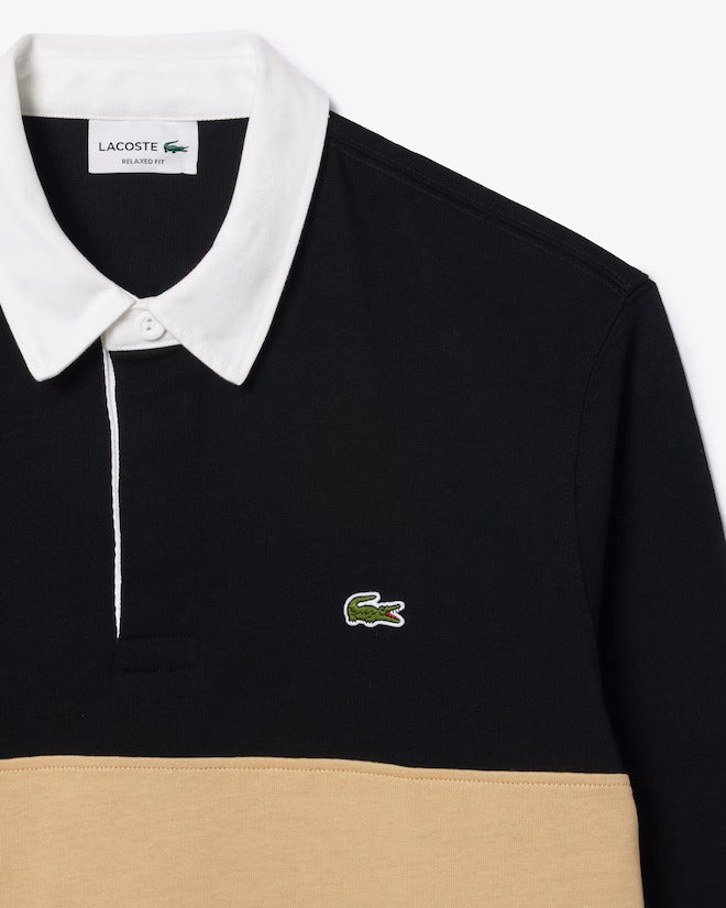 Lacoste Men's Relaxed Fit Cotton Rugby Shirt