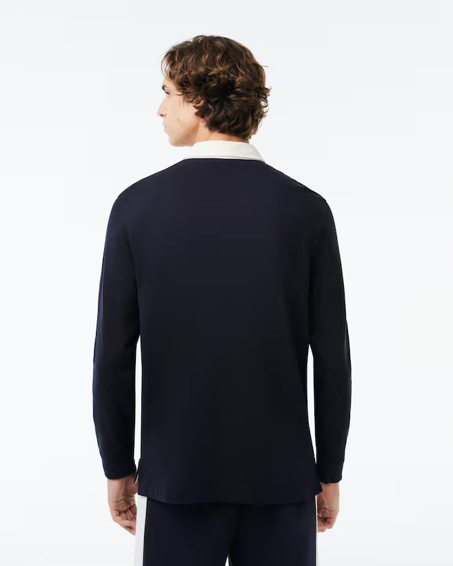 Lacoste Men's Relaxed Fit Cotton Rugby Shirt