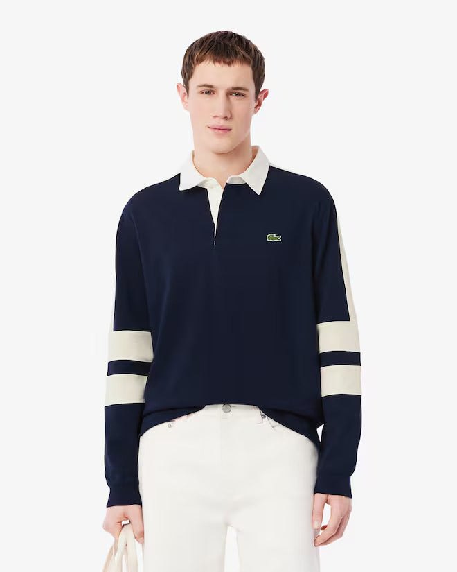 Lacoste Men's Colorblock Rugby Polo