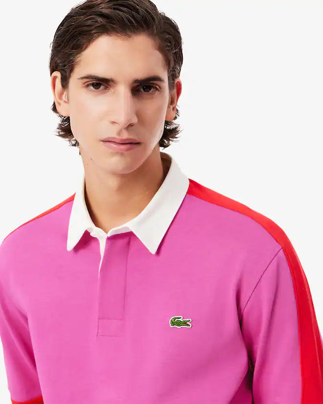 Lacoste Men's Colorblock Rugby Polo