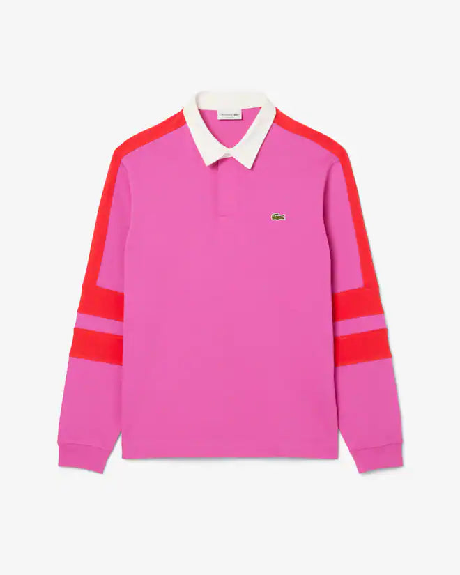 Lacoste Men's Colorblock Rugby Polo