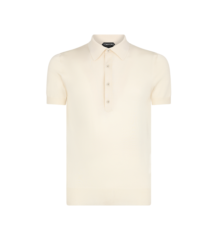TOM FORD SILK VISCOSE POLO