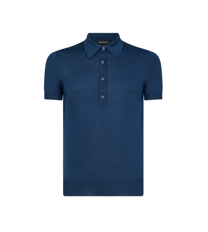 TOM FORD SILK VISCOSE POLO