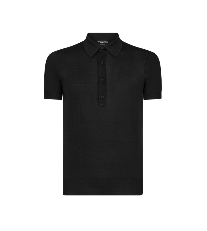 TOM FORD SILK VISCOSE POLO