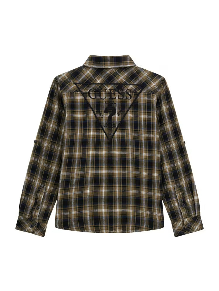 Guess Bonded Flannel Shirt (7-18)