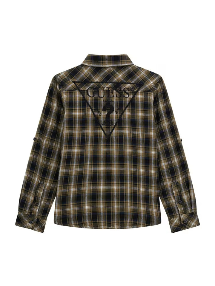 Guess Bonded Flannel Shirt (7-18)