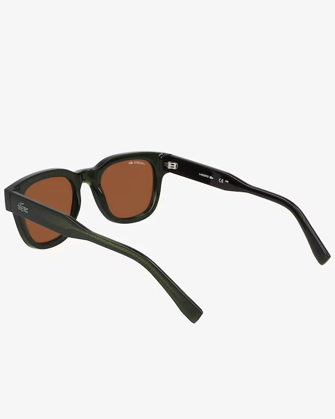 Lacoste Men's L.12.12 Trim Rectangle Glasses