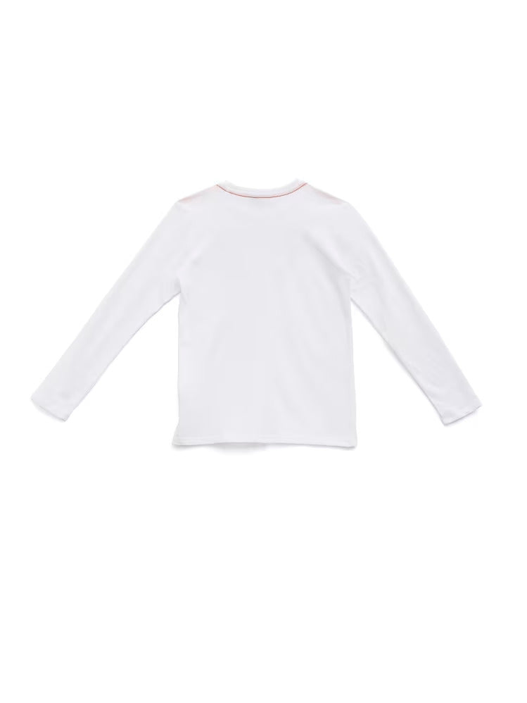 Guess Kids Long-Sleeve Logo Tee (7-14)