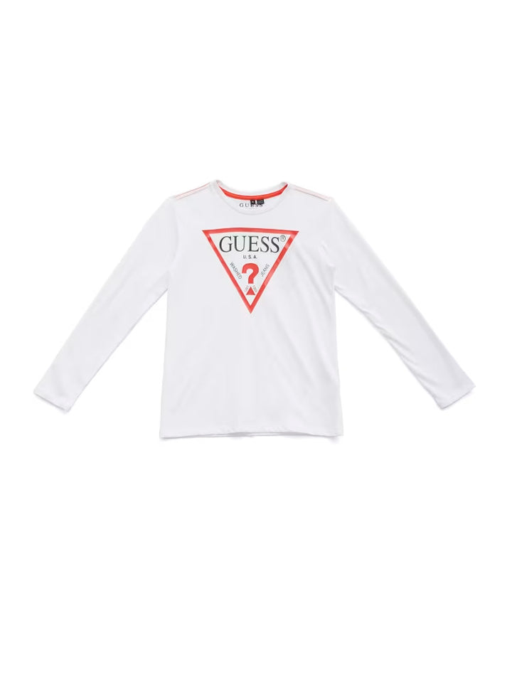 Guess Kids Long-Sleeve Logo Tee (7-14)