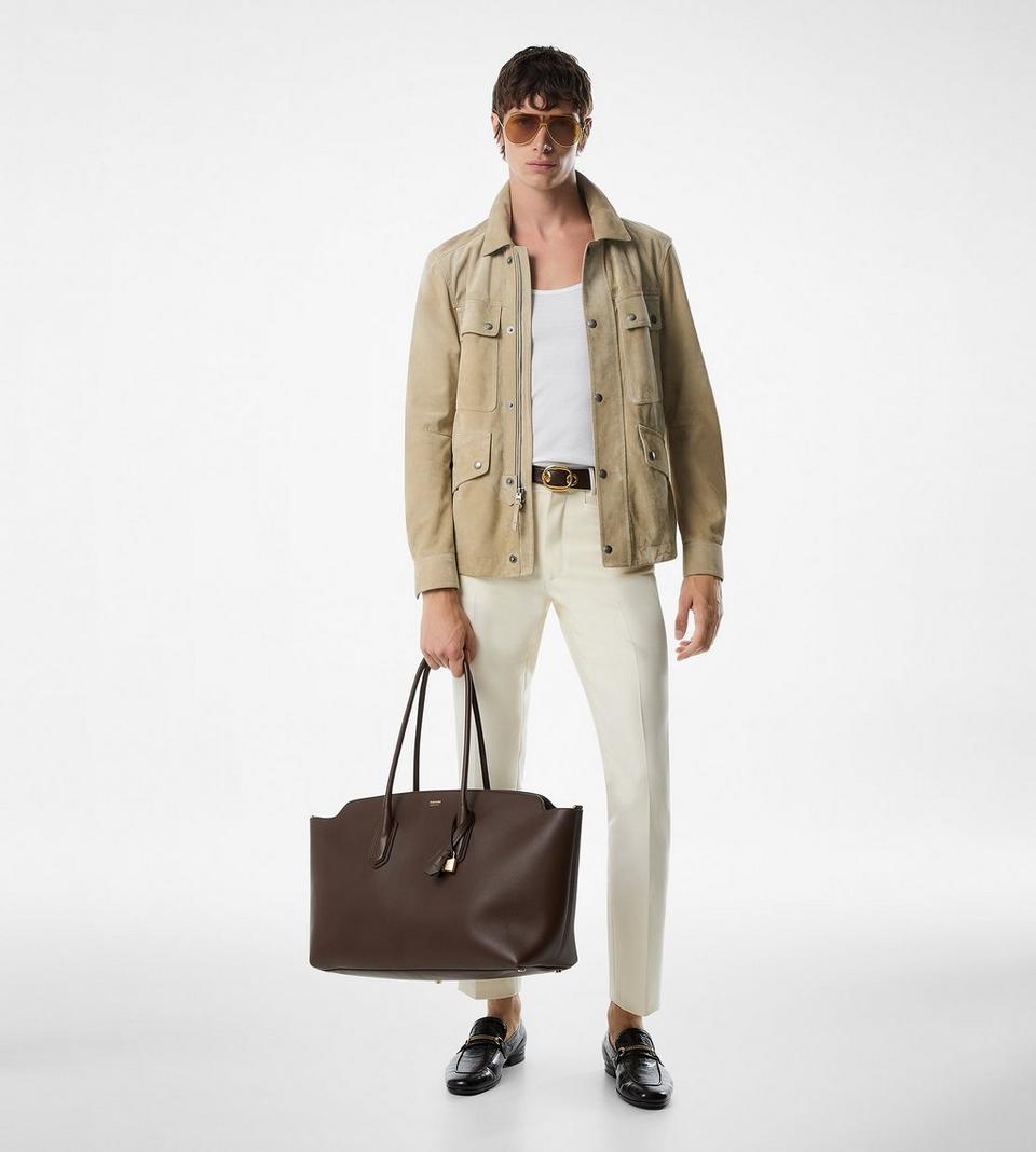 TOM FORD SUEDE MOTOR JACKET
