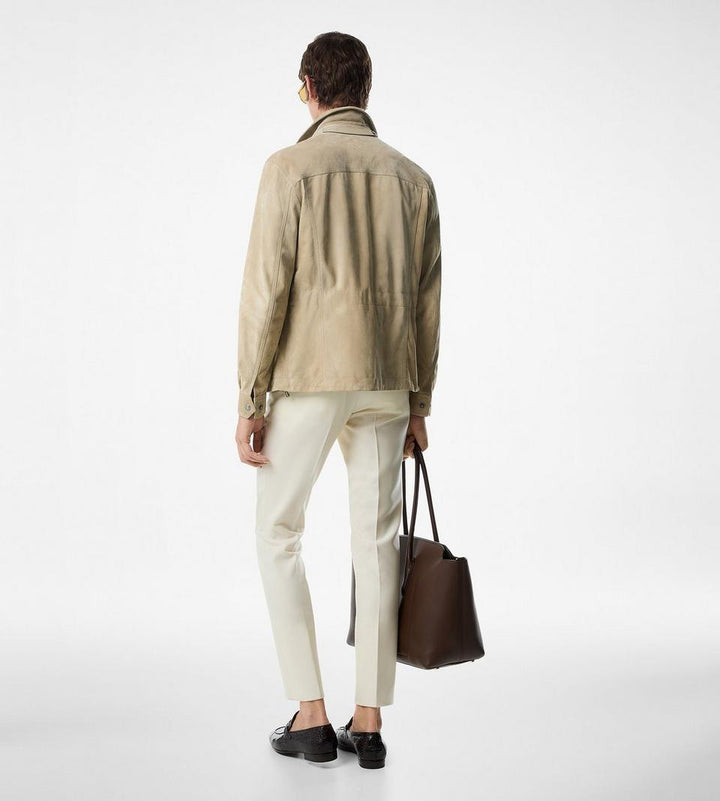 TOM FORD SUEDE MOTOR JACKET