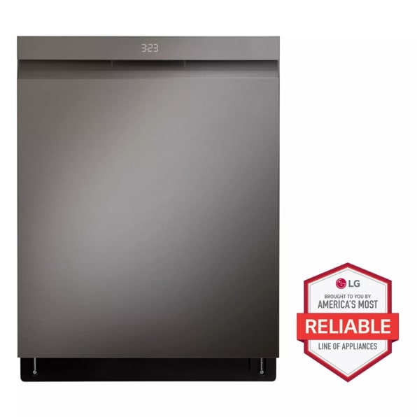 LG LDPH5554D Smart Top-Control Dishwasher with 1-Hour Wash & Dry, QuadWash® Pro, and Dynamic Heat Dry™