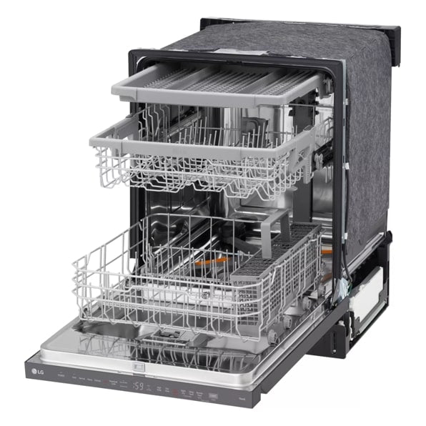 LG LDPH5554D Smart Top-Control Dishwasher with 1-Hour Wash & Dry, QuadWash® Pro, and Dynamic Heat Dry™
