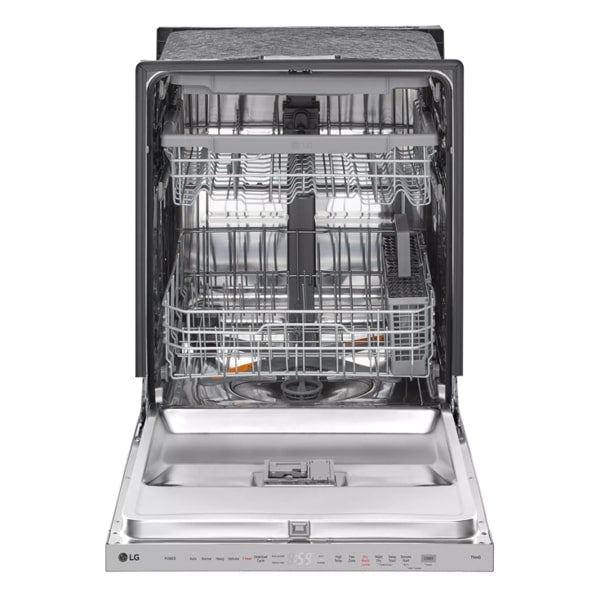 LG LDPH5554S Smart Top-Control Dishwasher with 1-Hour Wash & Dry, QuadWash® Pro, and Dynamic Heat Dry™