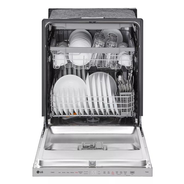 LG LDPH5554S Smart Top-Control Dishwasher with 1-Hour Wash & Dry, QuadWash® Pro, and Dynamic Heat Dry™