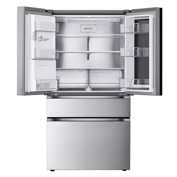 LG LF29S8250S 29 cu. ft. Smart InstaView® Standard-Depth MAX™ 4-Door French Door Refrigerator with Full-Convert Drawer™