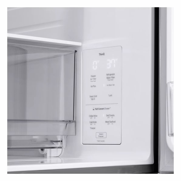 LG LF29S8250S 29 cu. ft. Smart InstaView® Standard-Depth MAX™ 4-Door French Door Refrigerator with Full-Convert Drawer™