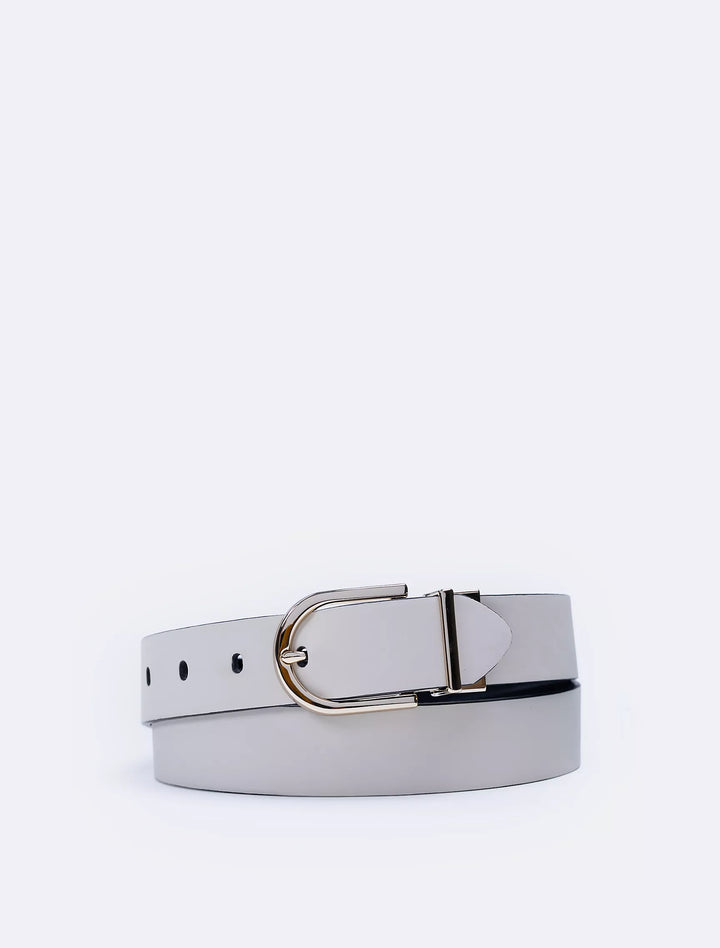 Calvin Klein Reversible Round Buckle Belt